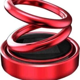 Solar Car Fragrance Double auto Ring Multicolour