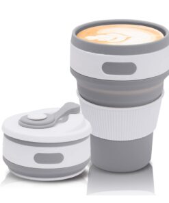 Folding Silicone Water Cup Multicolour