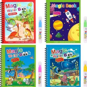 magic water book with Pen (Pack-2Pcs)
