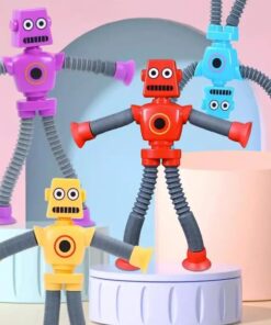 Robot Suction Cup Toy Pack- 2