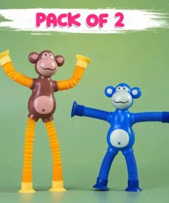 Suction Cup Monkey Toy Pack -02