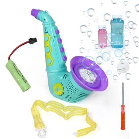 Automatic Saxophone Bubble Machine