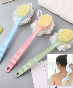 2-in-1 Bristles and Loofah