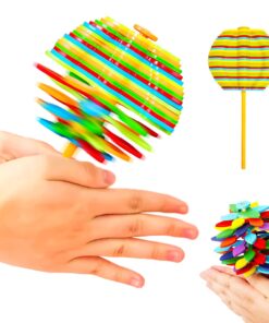 Colorful Candy Flower Spinners for Kids